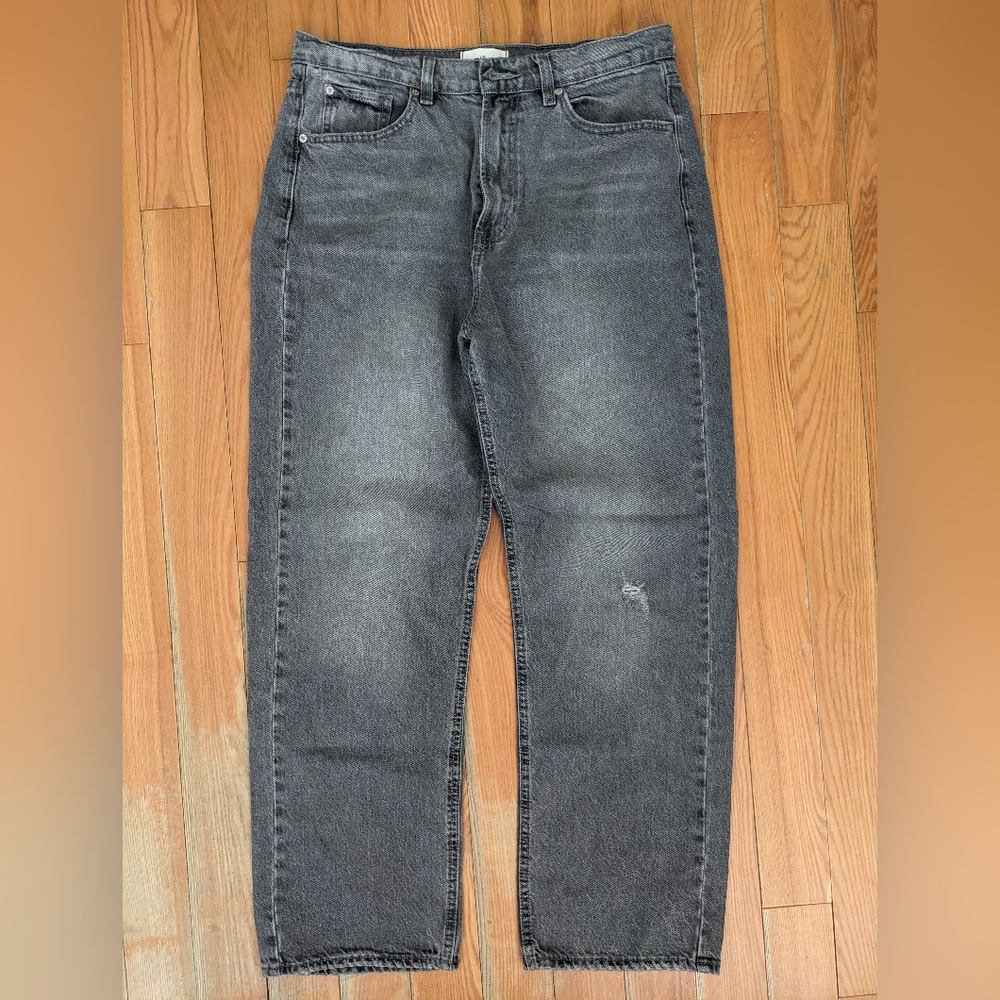 BDG X Urban Outfitters Grey Distressed Cowboy Jeans Size 32